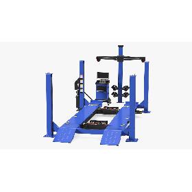 3D Wheel Aligner Car Equipment with Lift Rigged